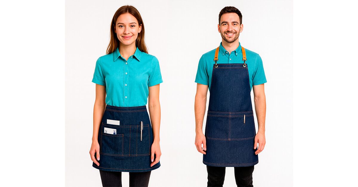 Denim у роботі: чому джинсовий фартух — універсальна уніформа для бізнесу