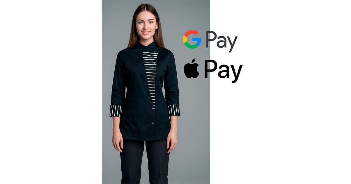 Купувати на сайті ще зручніше — тепер доступна оплата через Apple Pay та Google Pay!