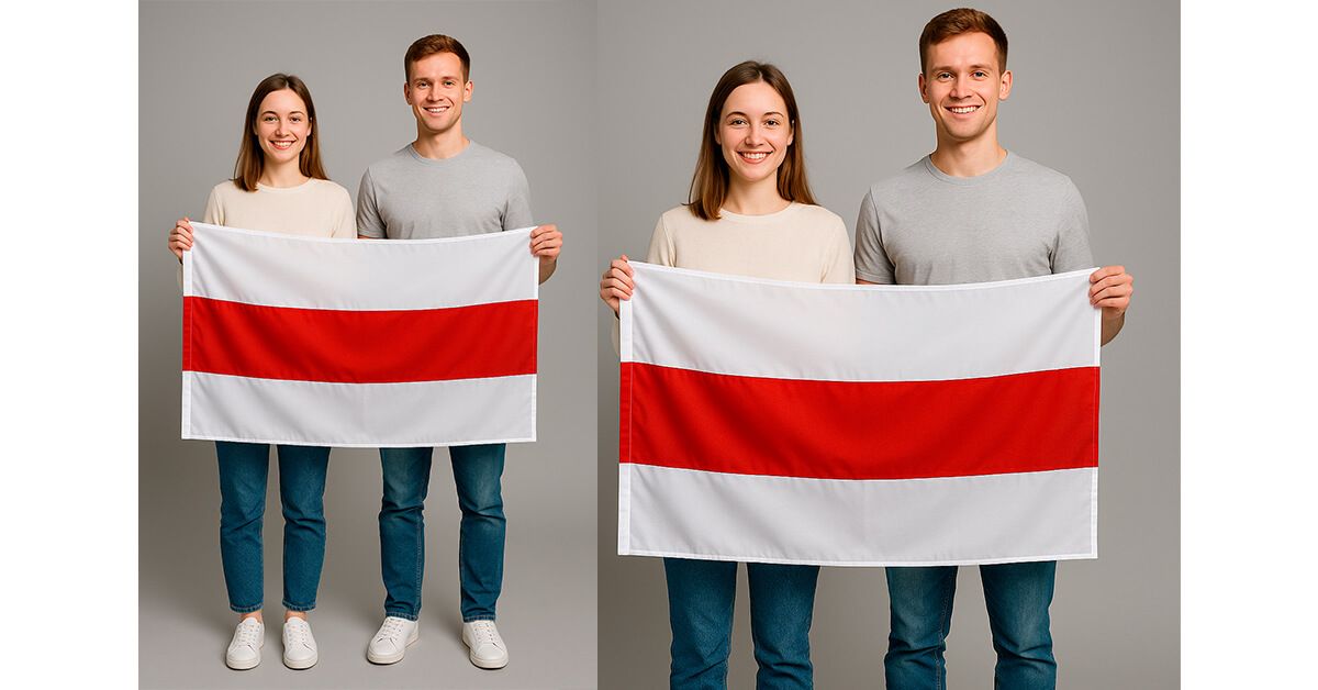 Біло-червоно-білий прапор: як у полку ЗСУ Кастуся Калиновського. Замовити історичний прапор Білорусі